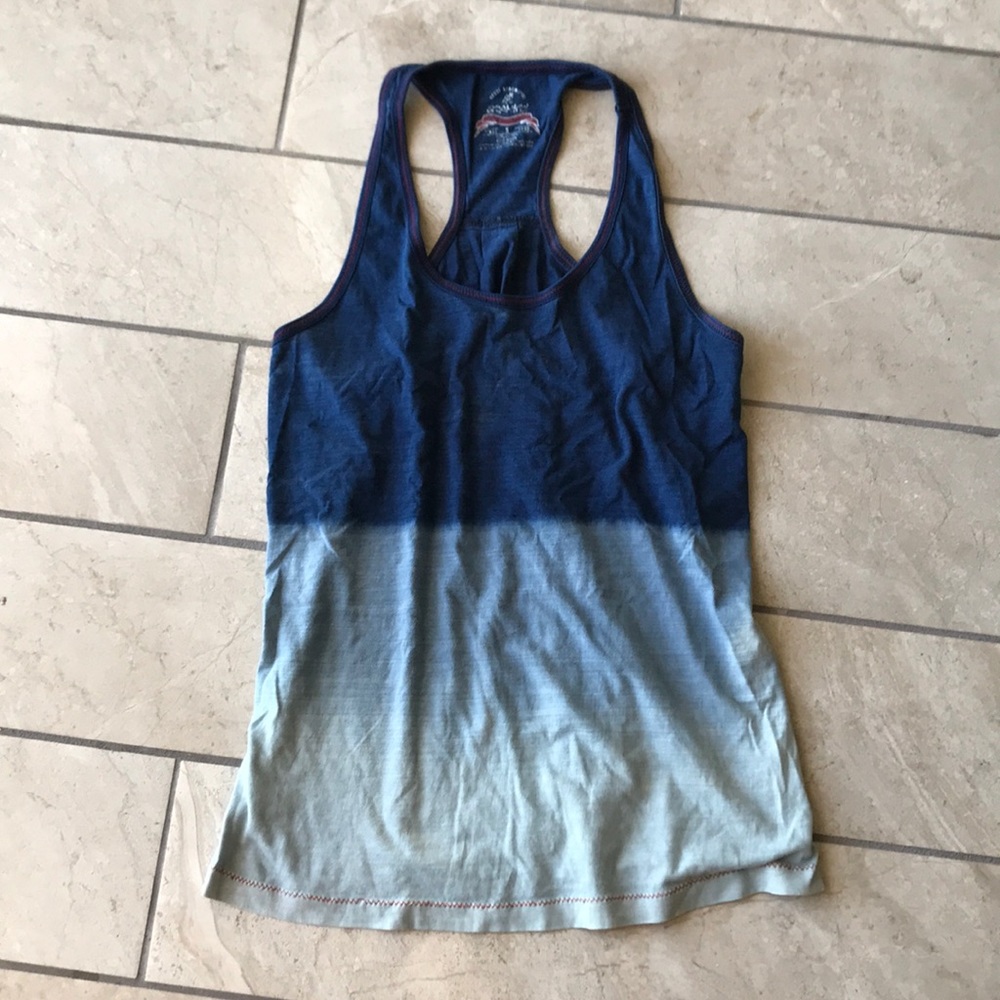 Blue Ombre Tank Top